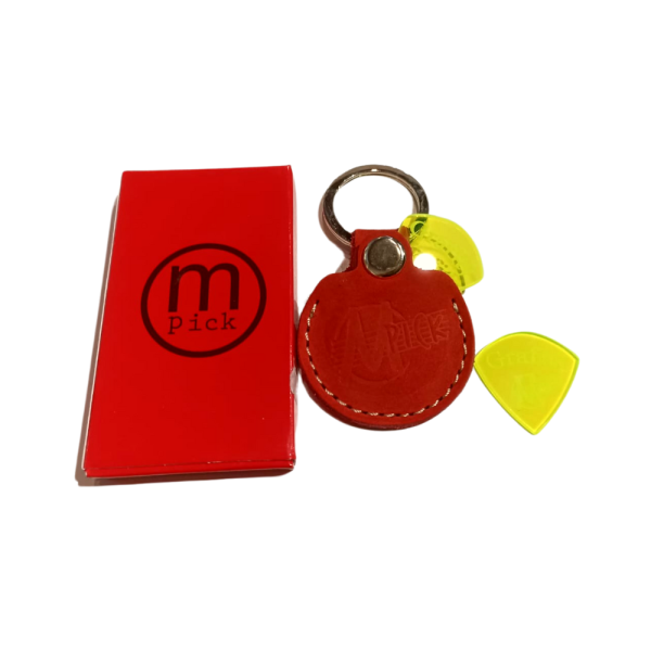 M pick (1Box=1pick Holder+2Guitar Pick) - Gambar 3