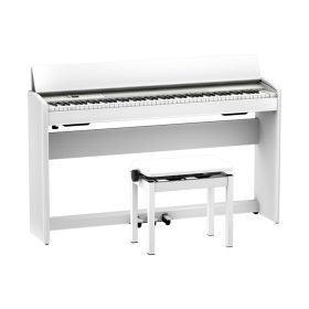 Roland F701 Digital Piano - White
