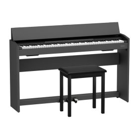 Roland F107 Digital Piano With Bench - Black