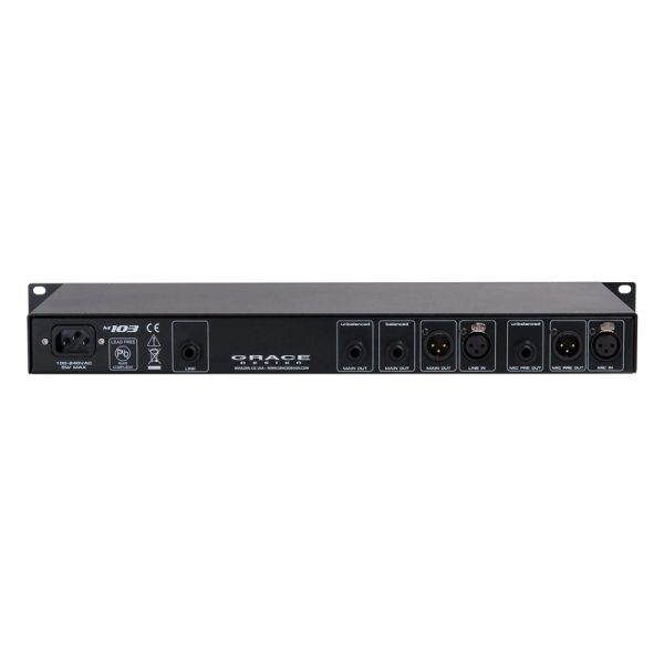 Grace Design M103 Channel Strip Mic Preamp EQ Compressor - Gambar 2