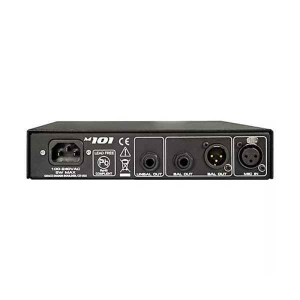 Grace Design M101 1-Channel Mic/Instrument Preamp With Balanced - Gambar 3