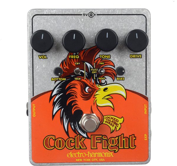 Electro-Harmonix Cock Fight Cocked Talking Wah and Fuzz Pedal