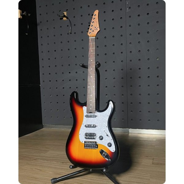 LA Guitarworks Guitar MST-100TSB in Gloss TSB finishes - Gambar 2