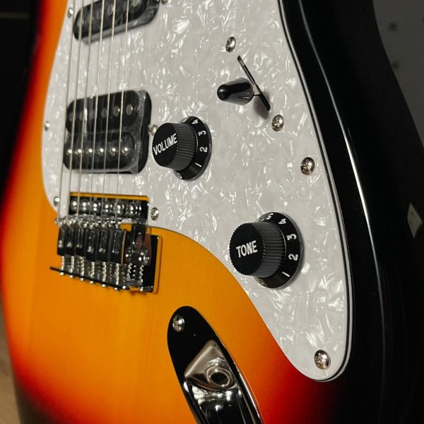 LA Guitarworks Guitar MST-100TSB in Gloss TSB finishes - Gambar 3
