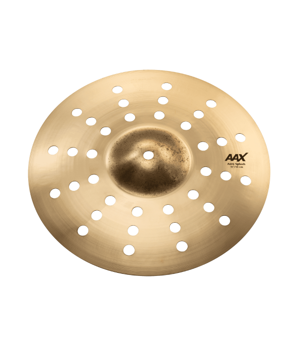 Sabian 12 inch AAX Aero Splash Cymbal - Brilliant Finish - Gambar 2