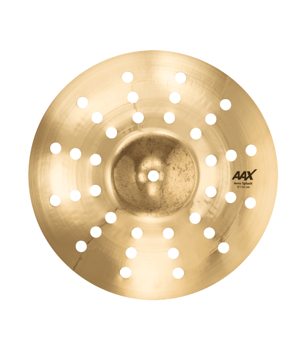 Sabian 12 inch AAX Aero Splash Cymbal - Brilliant Finish