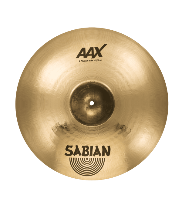 Sabian 20 inch AAX X-Plosion Ride Cymbal - Brilliant Finish