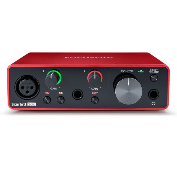 Focusrite Scarlett Solo 3rd Gen USB Audio Interface