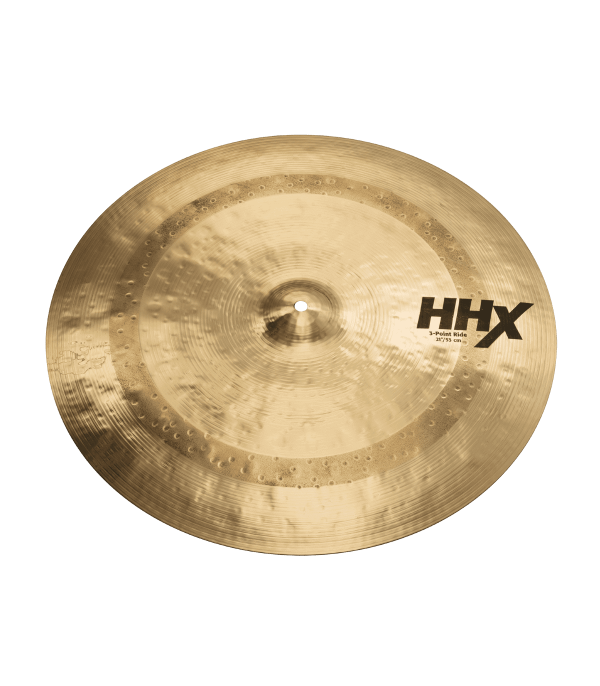 Sabian 21 inch HHX 3-Point Ride Cymbal - Brilliant Finish - Gambar 2