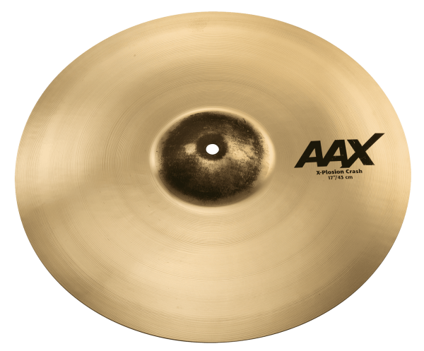 Sabian 17 inch AAX X-Plosion Crash Cymbal - Brilliant Finish - Gambar 2