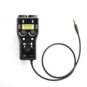 Saramonic SmartRig+ 2-Channel XLR Microphone Audio Mixer