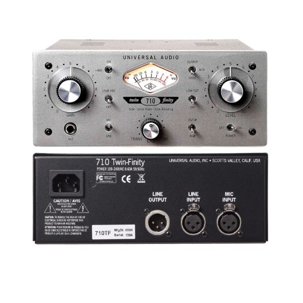 Universal Audio 710 Twin Finity - I Europe, 1 Ch Mic Pre / Instr DI