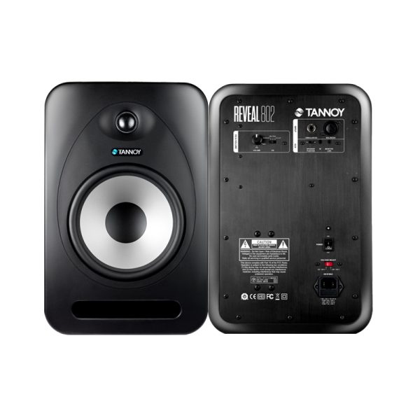 TC Tannoy Reveal 802 8Inch 100W Active Bi-Amp Studio Monitor