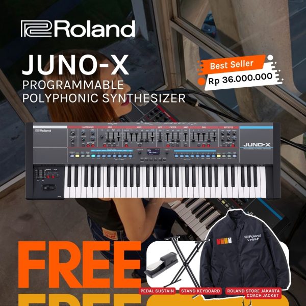 Roland Juno-X 61-key Programmable Polyphonic Synthesizer - Gambar 2