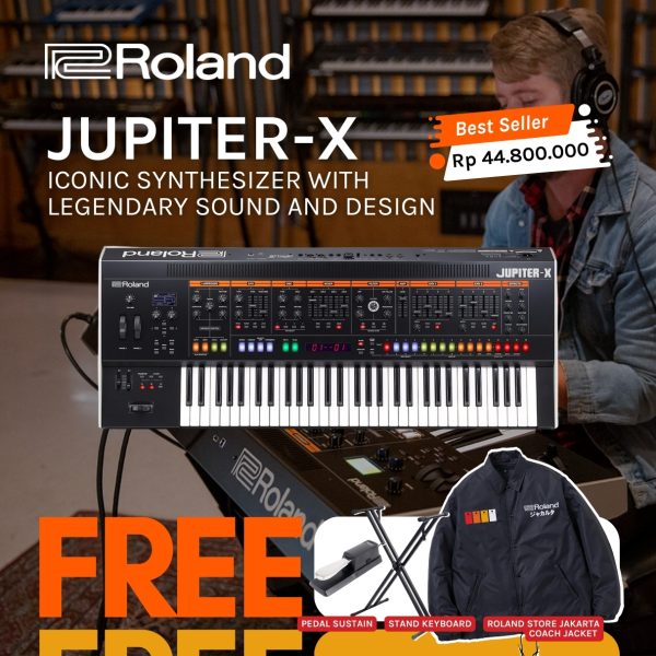 Roland Jupiter-X 61-key Synthesizer - Gambar 2