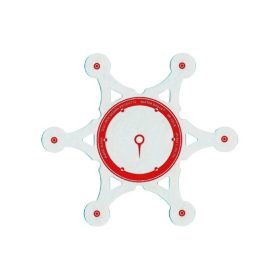 Slug Batter Badge BB-535 Red Single Kick Pad For Bass Drums