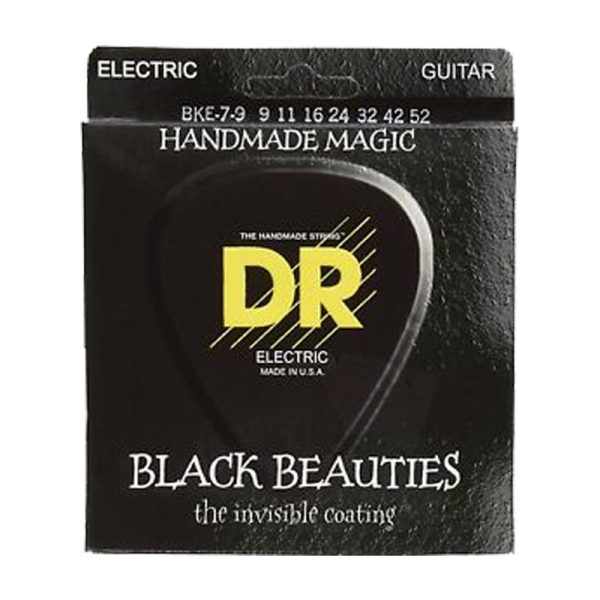 DR Strings, K3 Black Beauties Electric, BKE-7/9 (9-52)
