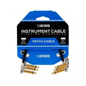 Boss BPC-4-3 Patch Cable - 4 inch (3-pack)