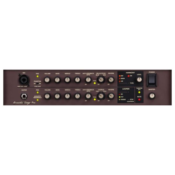 Boss Acoustic Singer Pro 120-watt Bi-amp Acoustic Combo with FX - Gambar 2
