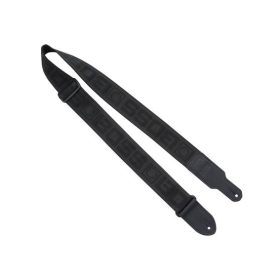 Boss BSM-20-BB Monogram Guitar Strap - Black/Black
