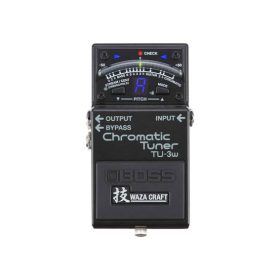 Boss TU-3W Waza Craft Chromatic Tuner with Bypass Pedal