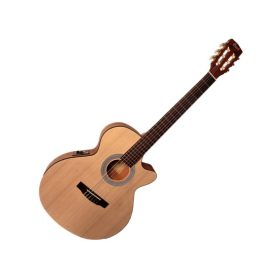 Cort CEC1-OP SFX with Cutaway Classical Guitar with Bag - Open Pore