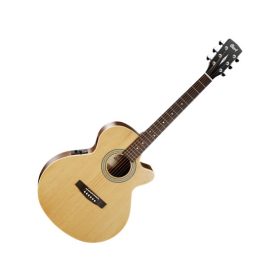 Cort SFX-ME-OP SFX Slim body Acoustic Guitar with Bag - Open Pore Natural