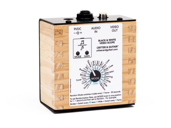 Critter & Guitari Black & White Video Scope - Gambar 2