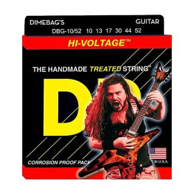 DR Strings, Dimebag Darrell Medium Heavy Electric, DBG-10/52 (10-52)