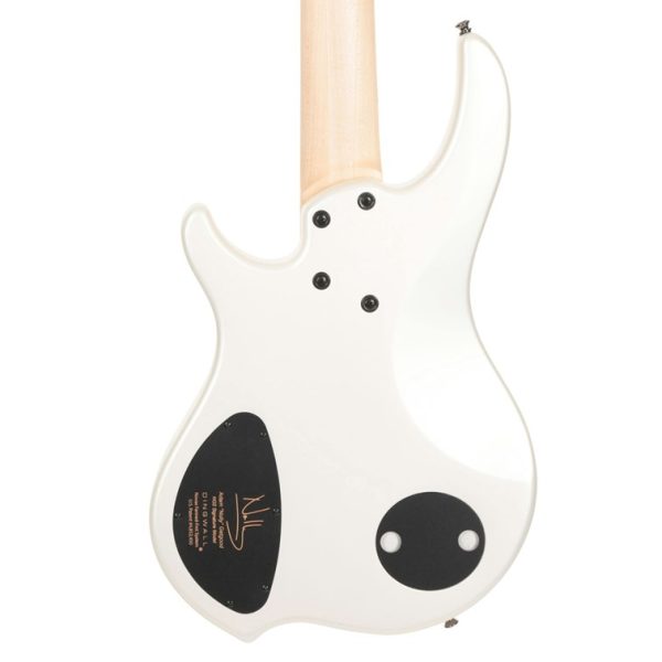 Dingwall NG-3 5-Strings Electric Bass Ducati Pearl White Matte Finish - Gambar 4