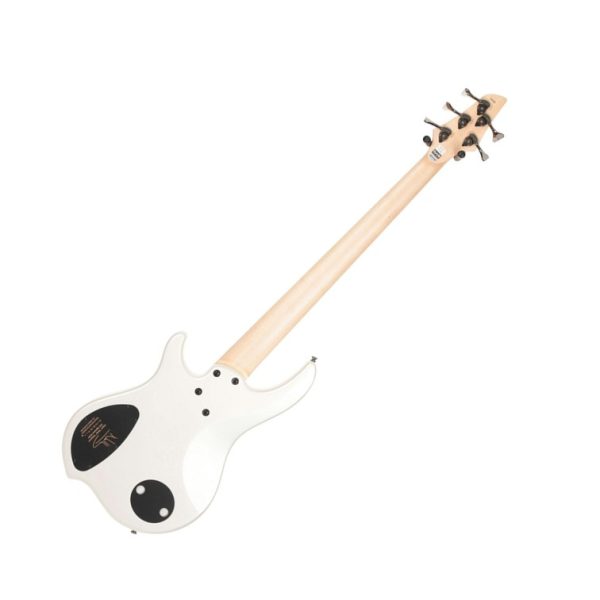Dingwall NG-3 5-Strings Electric Bass Ducati Pearl White Matte Finish - Gambar 3