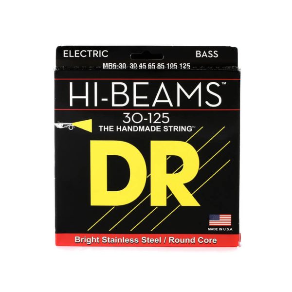 DR Strings Hi-Beam Medium Bass MR6-30 (30-125)