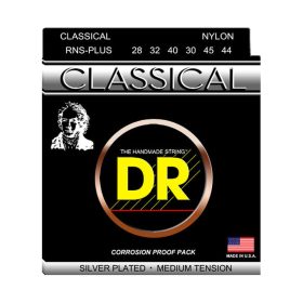 DR Strings Classical Accurate Silver plated Nylon RNS (28-44)