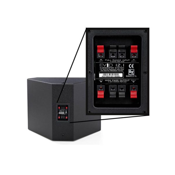 Electro Voice EVID-S12.1 12 inch Subwoofer Cabinet - Gambar 3