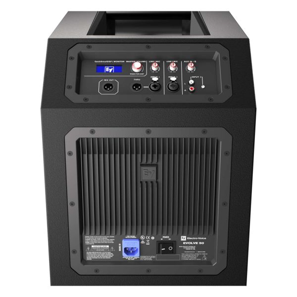 Electro-Voice Evolve 50M Column Powered Speaker Black (Draft) - Gambar 2