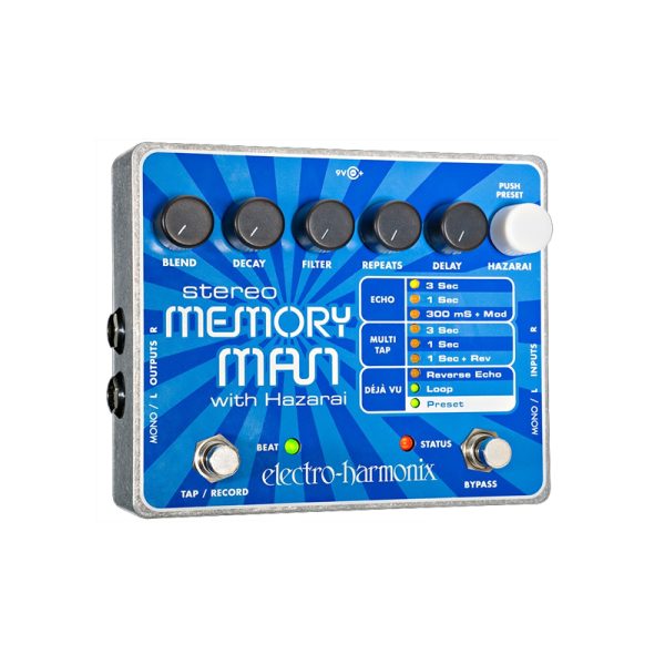 Electro Harmonix Stereo Memory Man with Hazarai