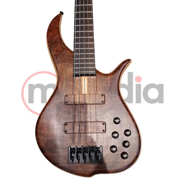 F-Bass BN5 with Figured Walnut Top #12 And Matching Pickups & Headstock - Gambar 2