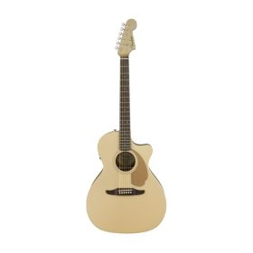 Fender Newporter Player Champagne Acoustic Electric Guitar