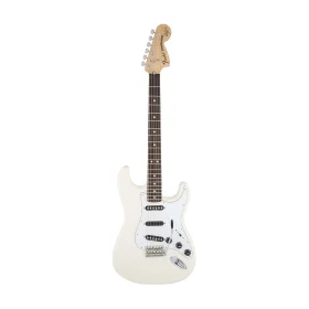 Fender Signature Ritchie Blackmore Stratocaster Guitar Scalloped Rosewood Neck Olympic White