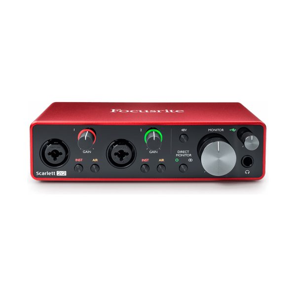 Focusrite Scarlett 2i2 3rd Gen USB Audio Interface