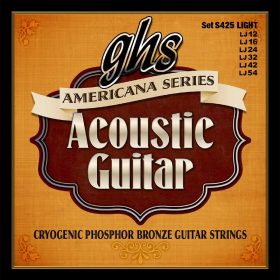 GHS Acoustic AMERICANA SERIES - Phosphor Bronze, Light (S425 12-54)