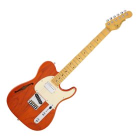 G&L Tribute ASAT Classic Bluesboy Semi-Hollow Clear Orange