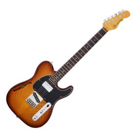 G&L Tribute ASAT Classic Bluesboy Semi-Hollow Tobacco Sunburst