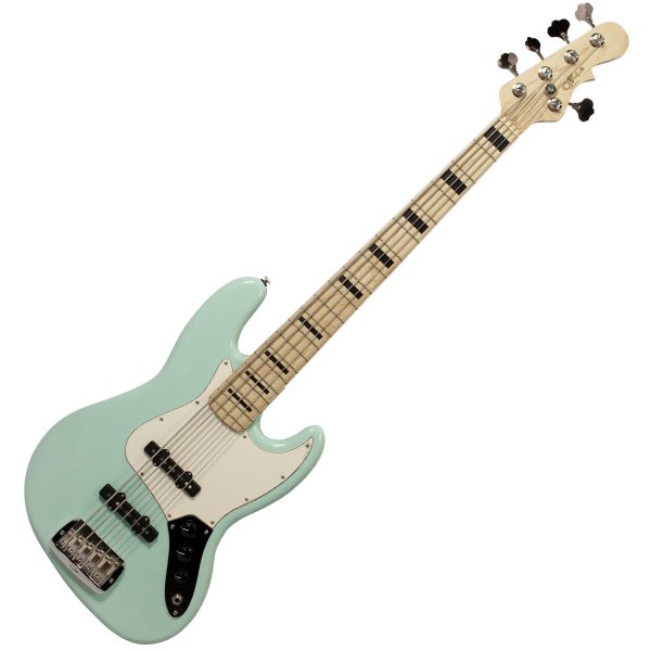 G&L USA Bass JB-5 in Surf Green finishes - Gambar 2