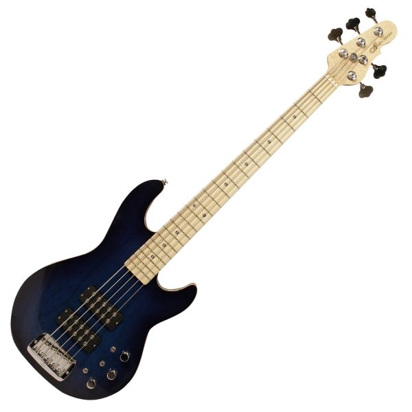 G&L USA Bass L-2500 in Blueburst finishes - Gambar 2