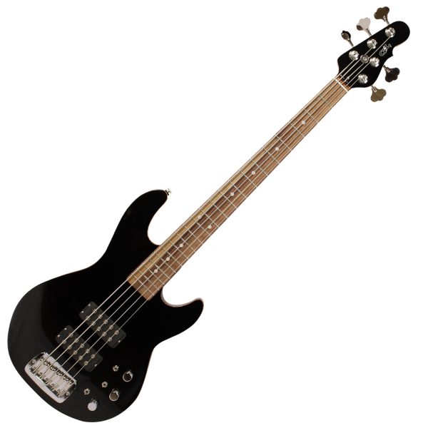 G&L USA Bass L-2500 in Jet Black finishes - Gambar 2