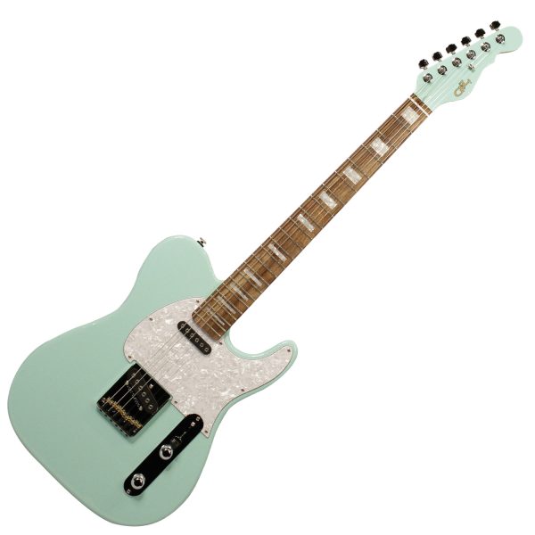 G&L USA Guitar ASAT Classic in Surf Green finishes - Gambar 2