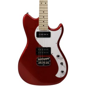 G&L USA Guitar Fallout in Candy Apple Red Metallic finishes