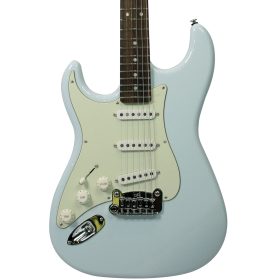 G&L USA Guitar Legacy Lefty in Sonic Blue finishes