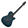 Godin A6 Ultra Denim Blue Flame